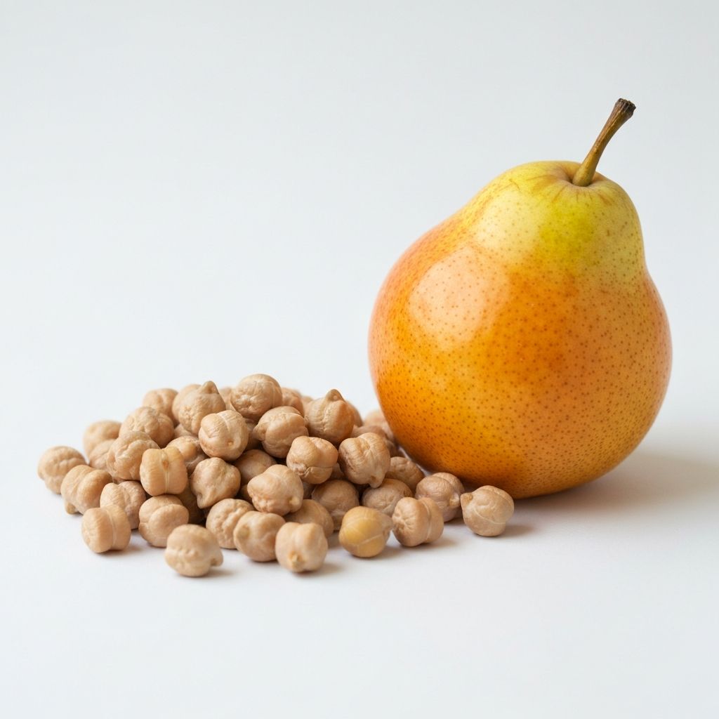 Legumes and fruits rich in trace elements